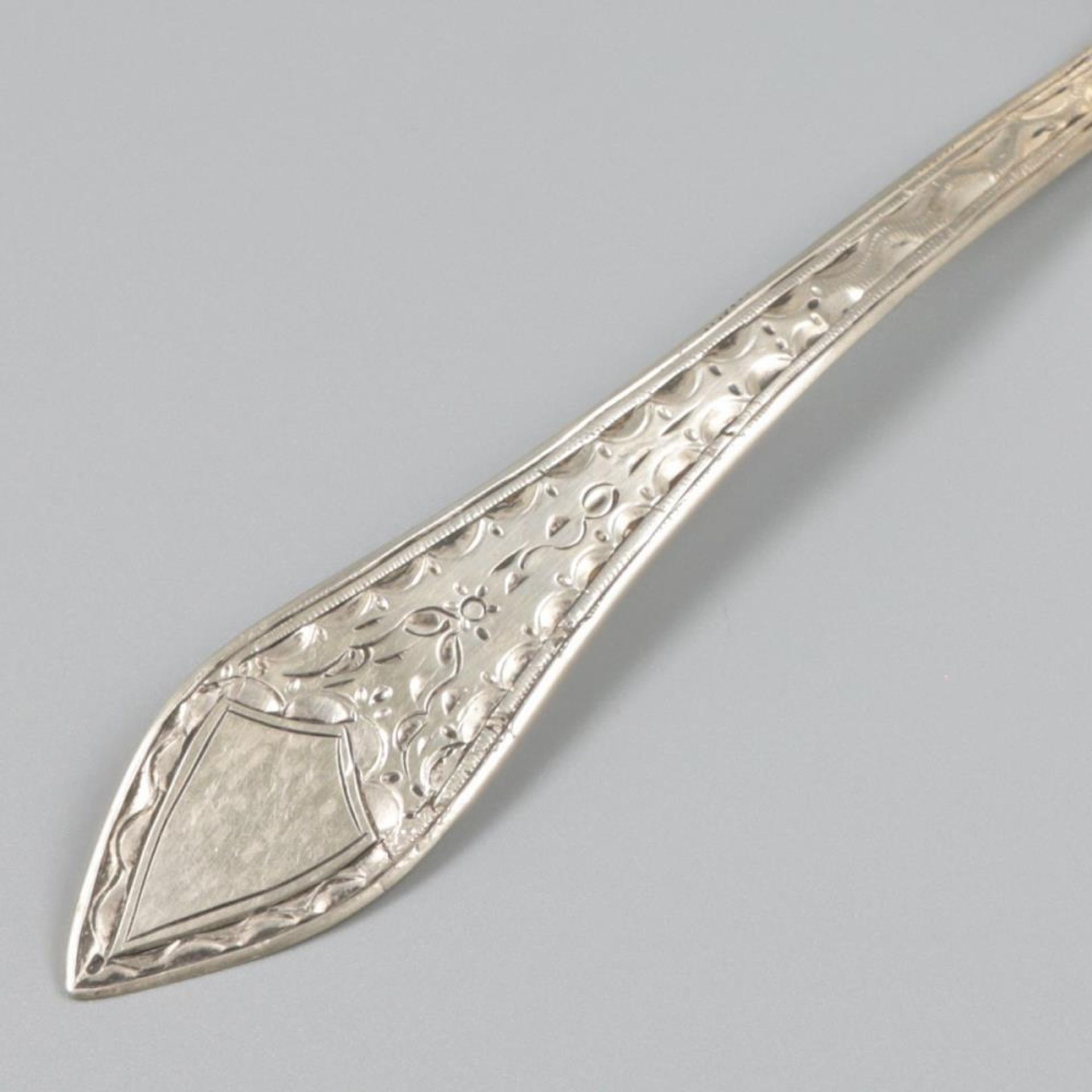 Sifter spoon (Amsterdam, Anthony L. Sanders 1805-1811) silver. - Bild 4 aus 5