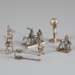 7-piece lot miniatures silver.