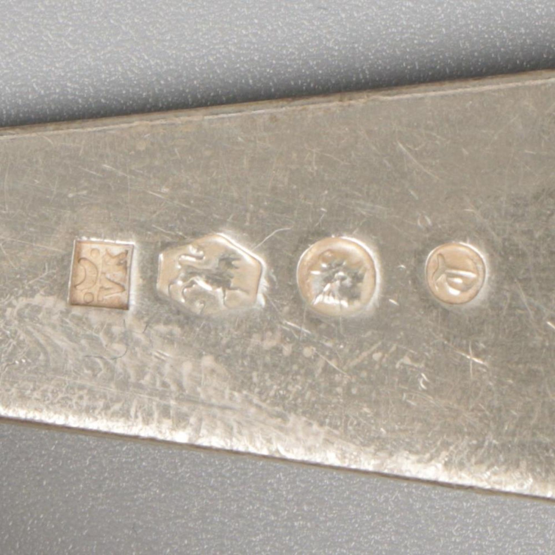 6-piece set of spoons "Haags Lofje" silver. - Bild 5 aus 5