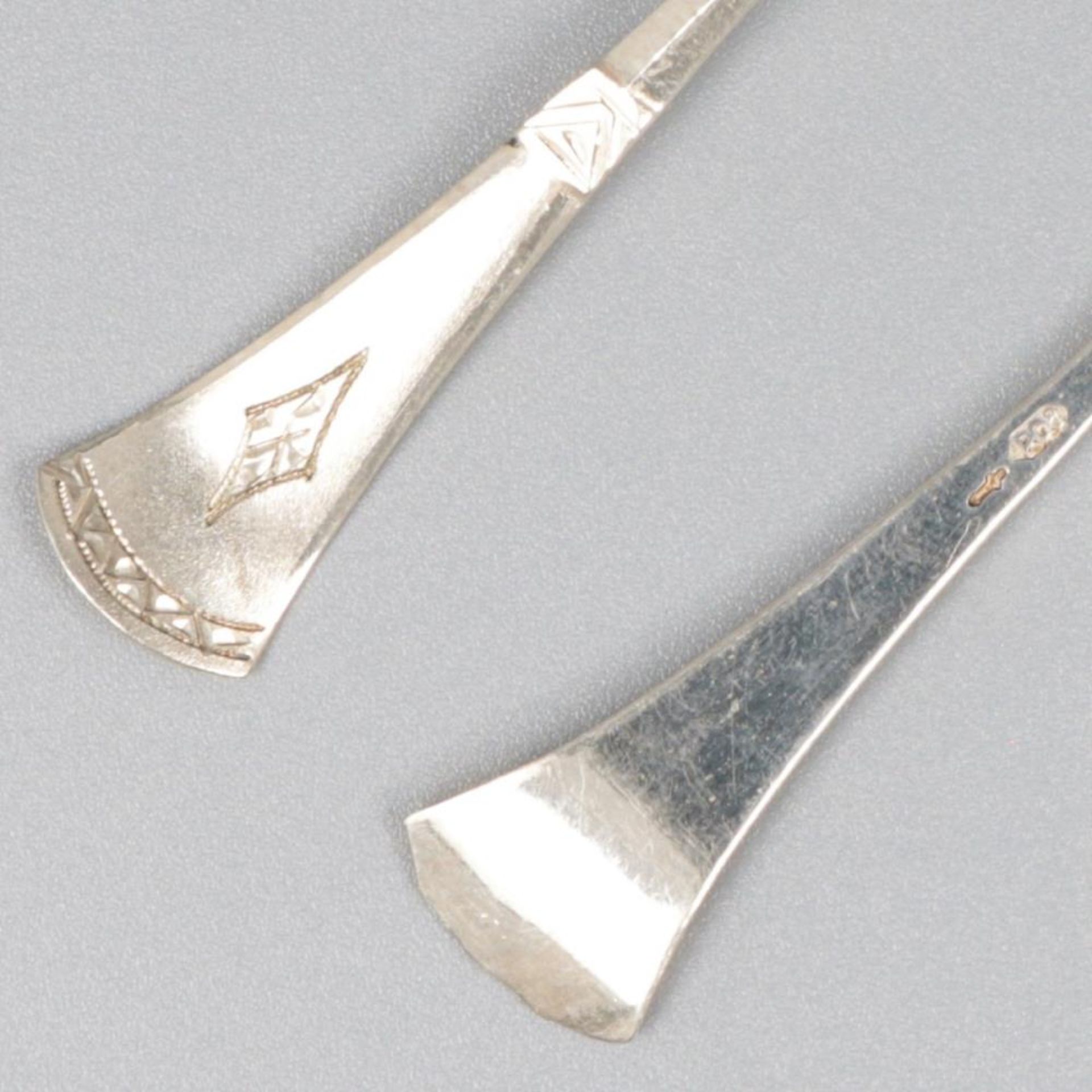 12-piece set silver coffee spoons. - Image 4 of 6