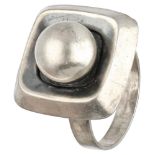 Sterling silver ring by Finnish designer Erik Granit.
