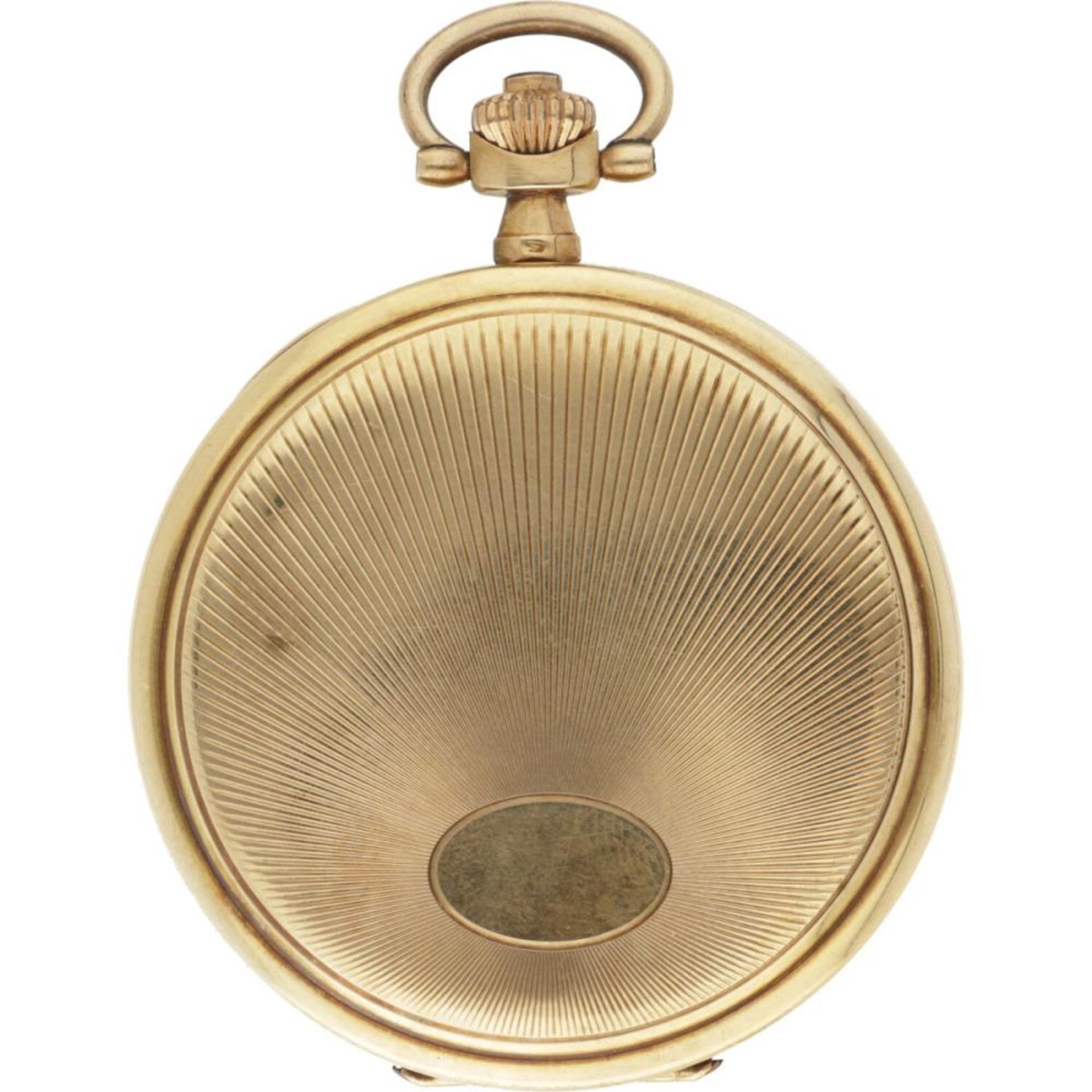 Golden Savonette lever-escapement - Men's pocket watch - approx. 1900. - Bild 2 aus 8