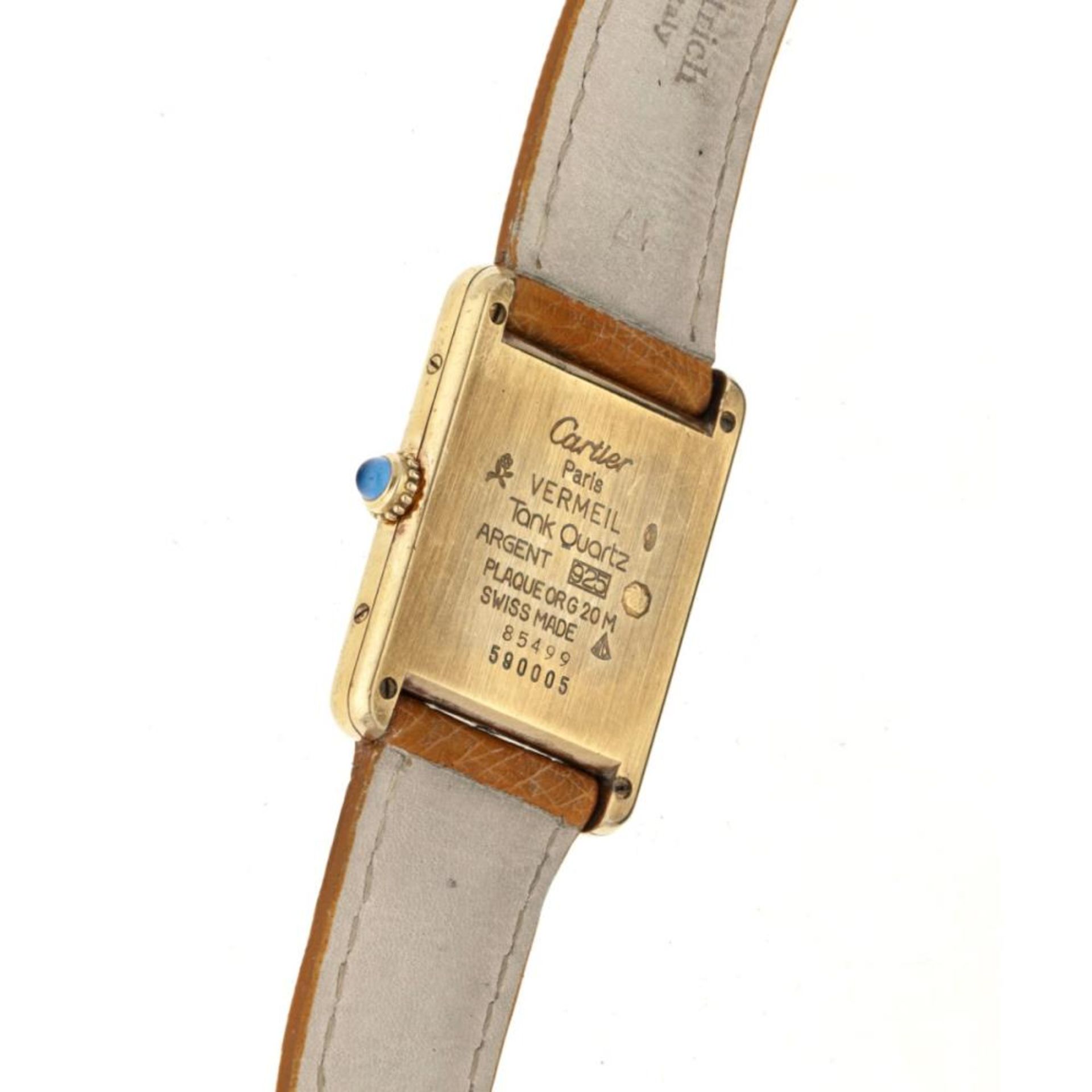 Cartier Must de Cartier Tank 590005 - Ladies watch - approx. 1992. - Image 5 of 5