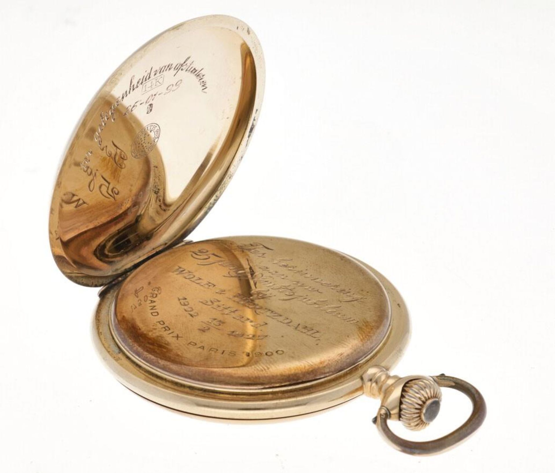 Zenith Savonette, lever escapement - Men's pocket watch - appr. 1920. - Bild 5 aus 8