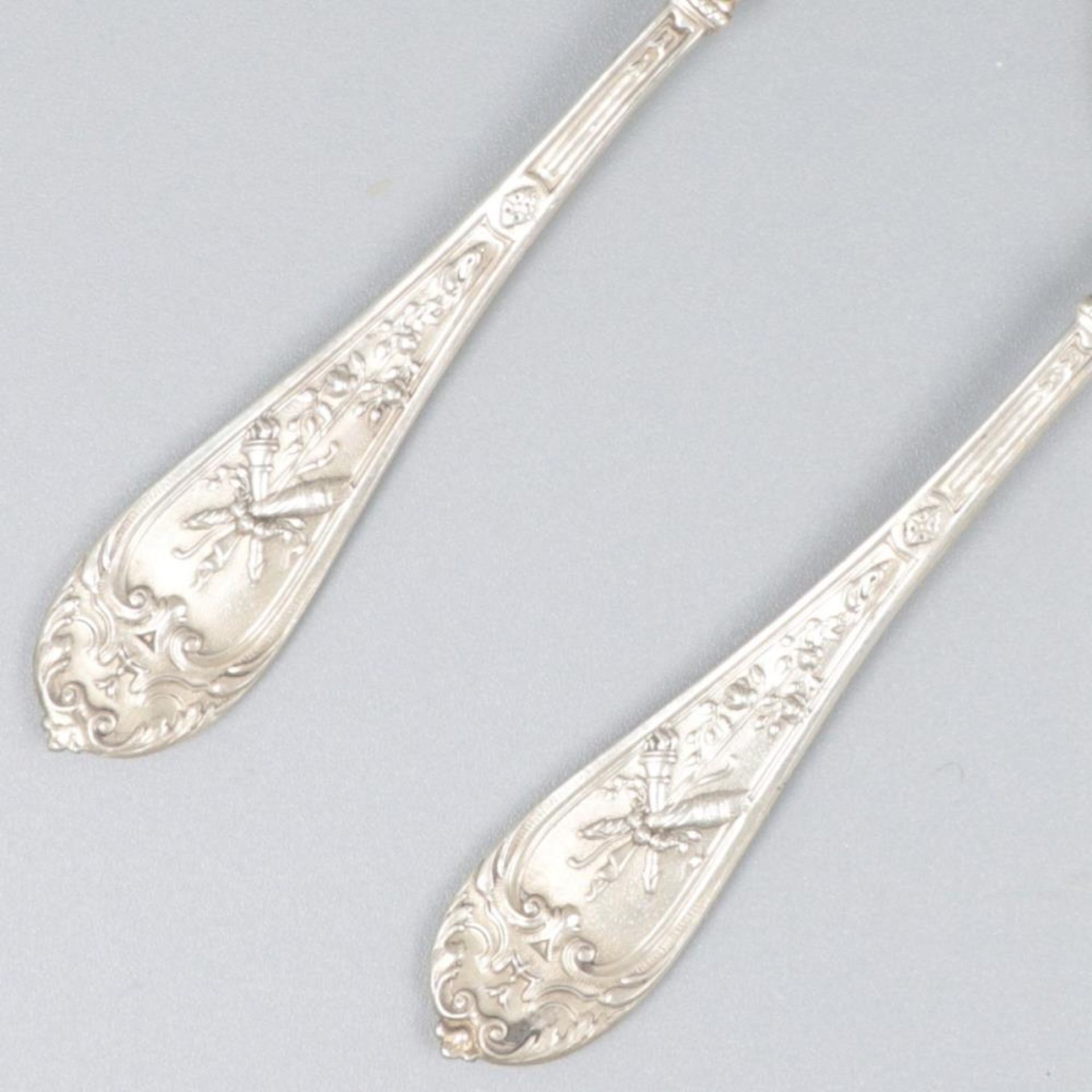 5-piece set of spoons silver. - Bild 3 aus 7