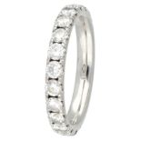 14K. White gold alliance ring set with approx. 1.12 ct. diamond.