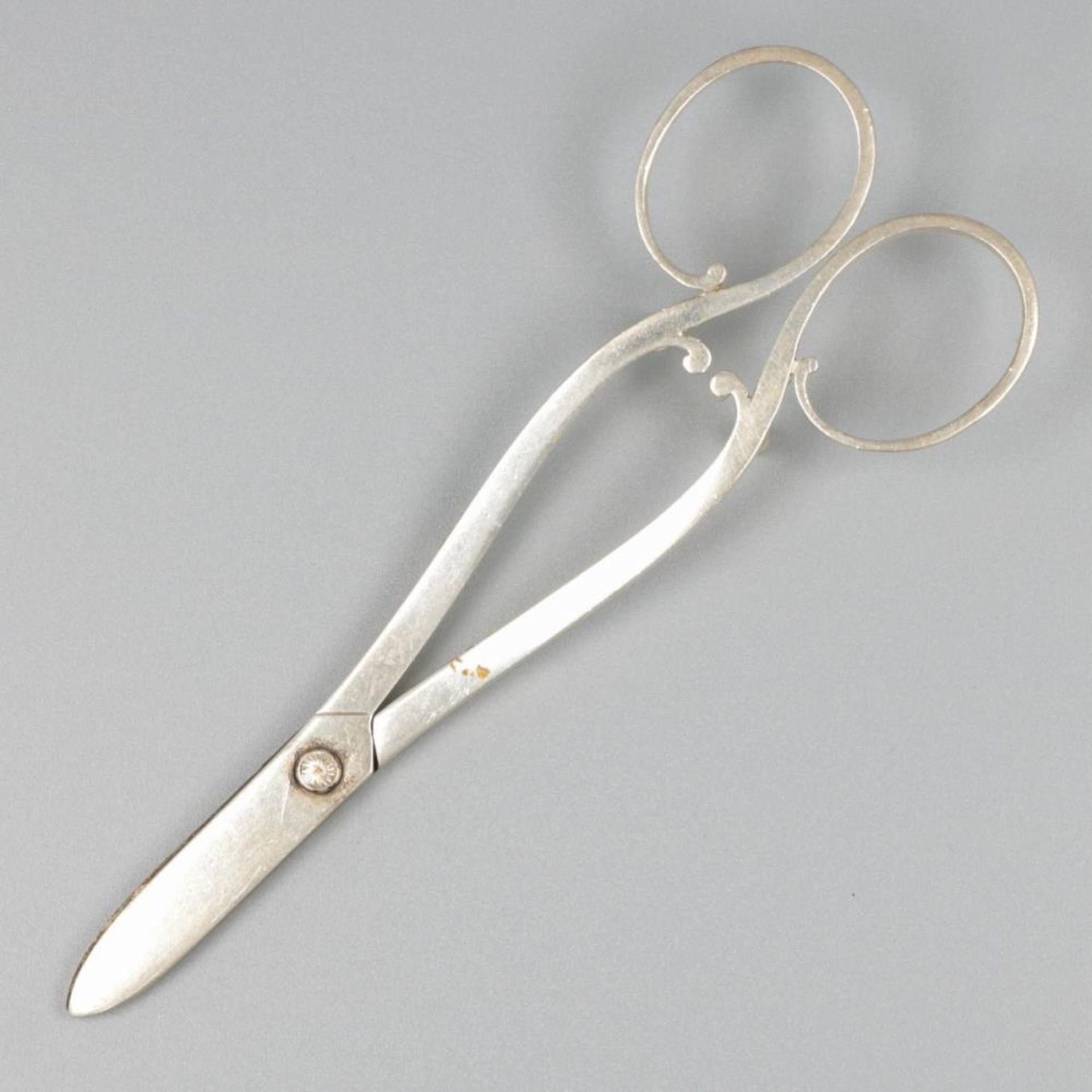 Grape scissors silver.