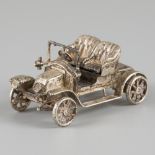 Miniature Renault oldtimer silver.