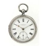 B. Kaltenbach Maesteg cylinder escapement- Men's pocket watch.