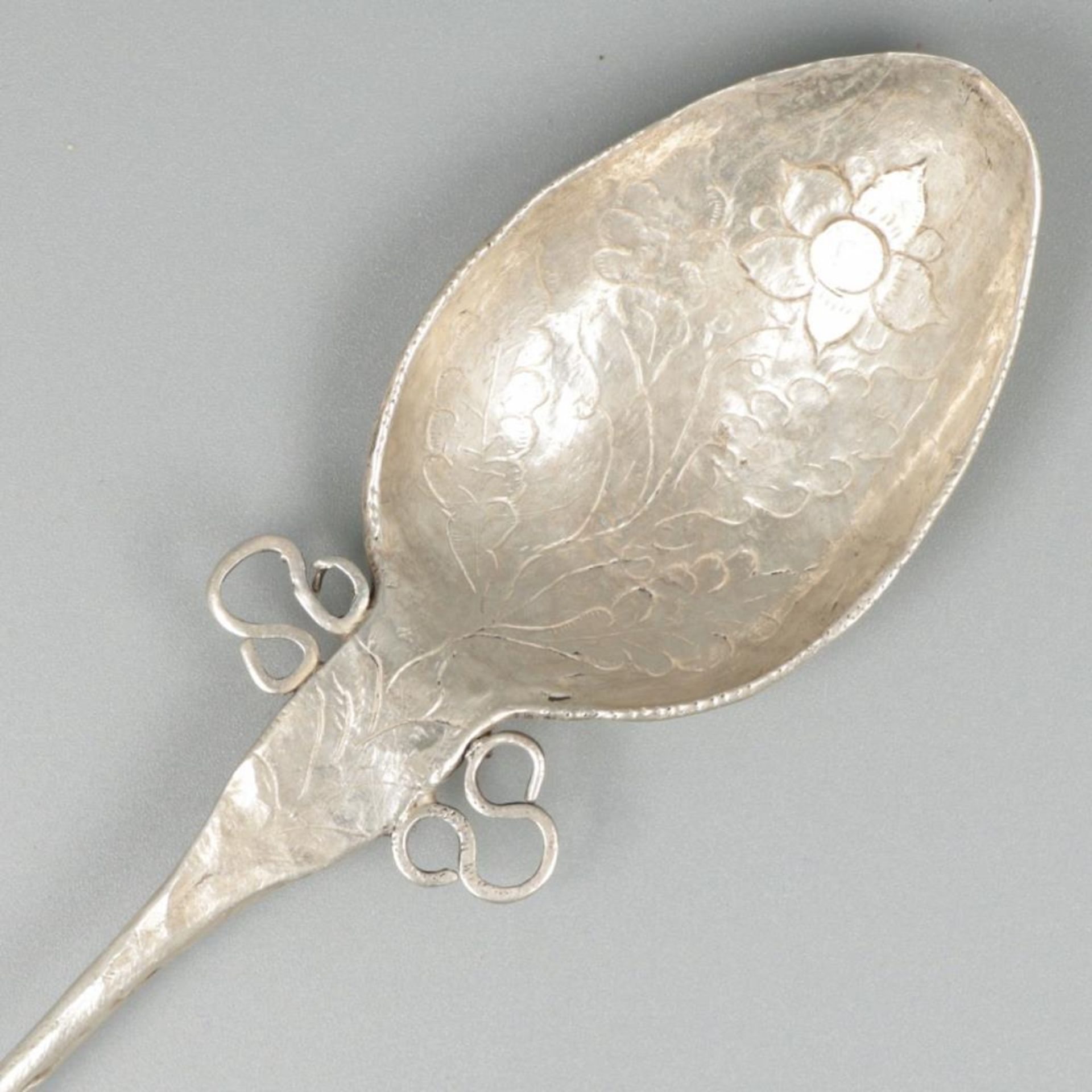 Mote spoon (17th/18th century?) BLA. - Bild 3 aus 5