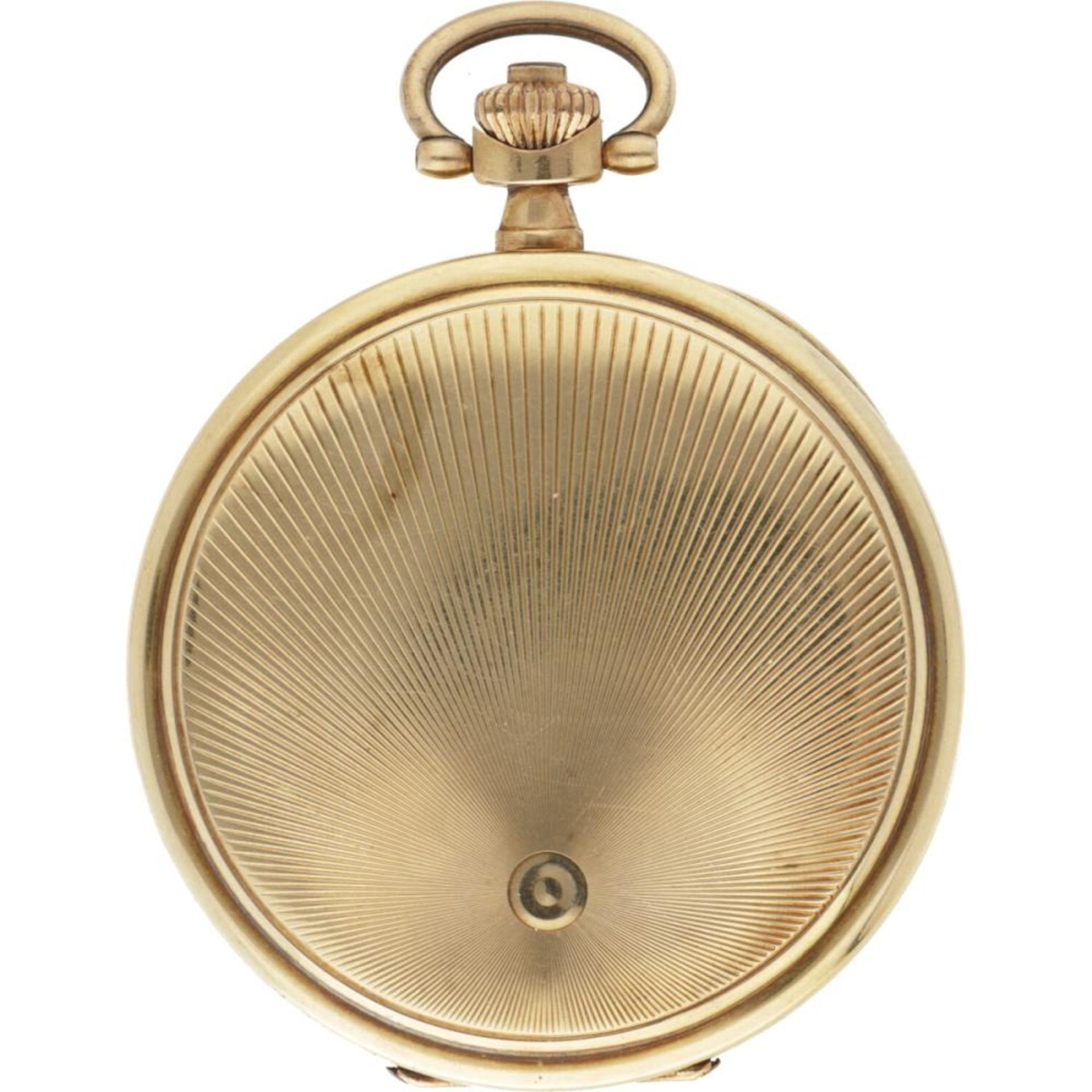 Golden Savonette lever-escapement - Men's pocket watch - approx. 1900. - Bild 3 aus 8