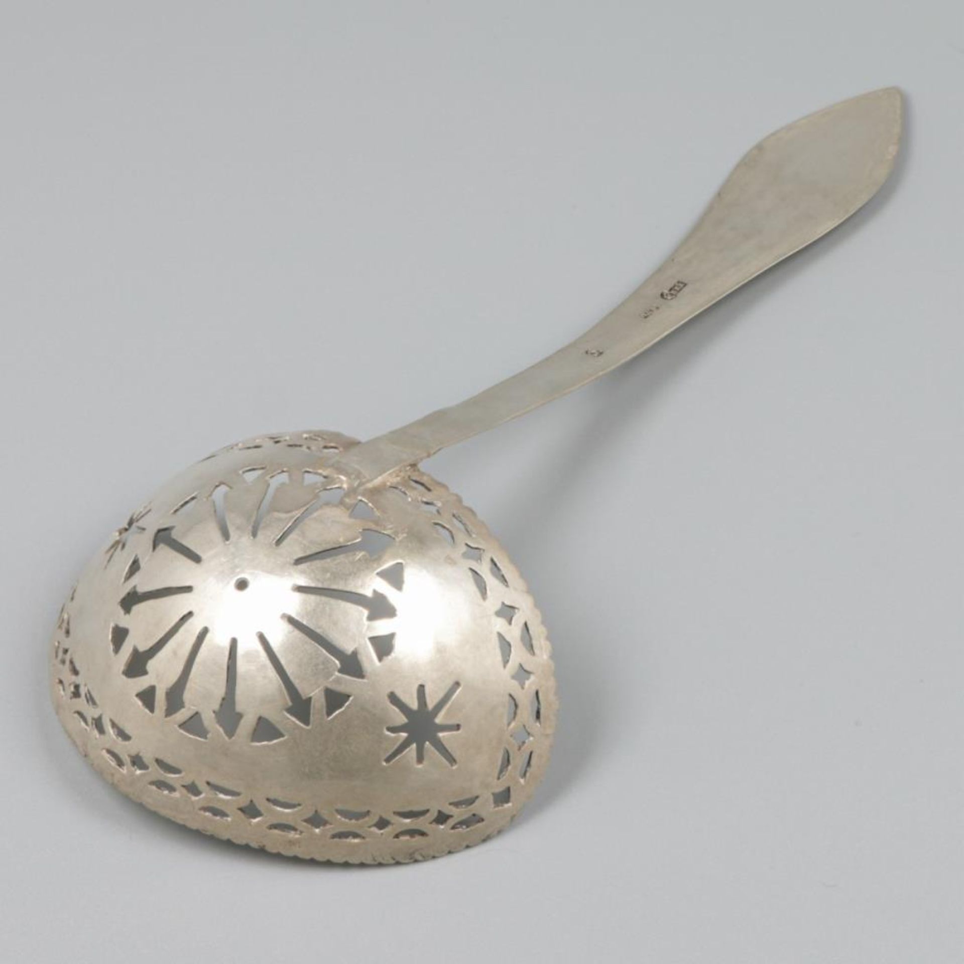 Sifter spoon (Amsterdam, Anthony L. Sanders 1805-1811) silver. - Bild 2 aus 5