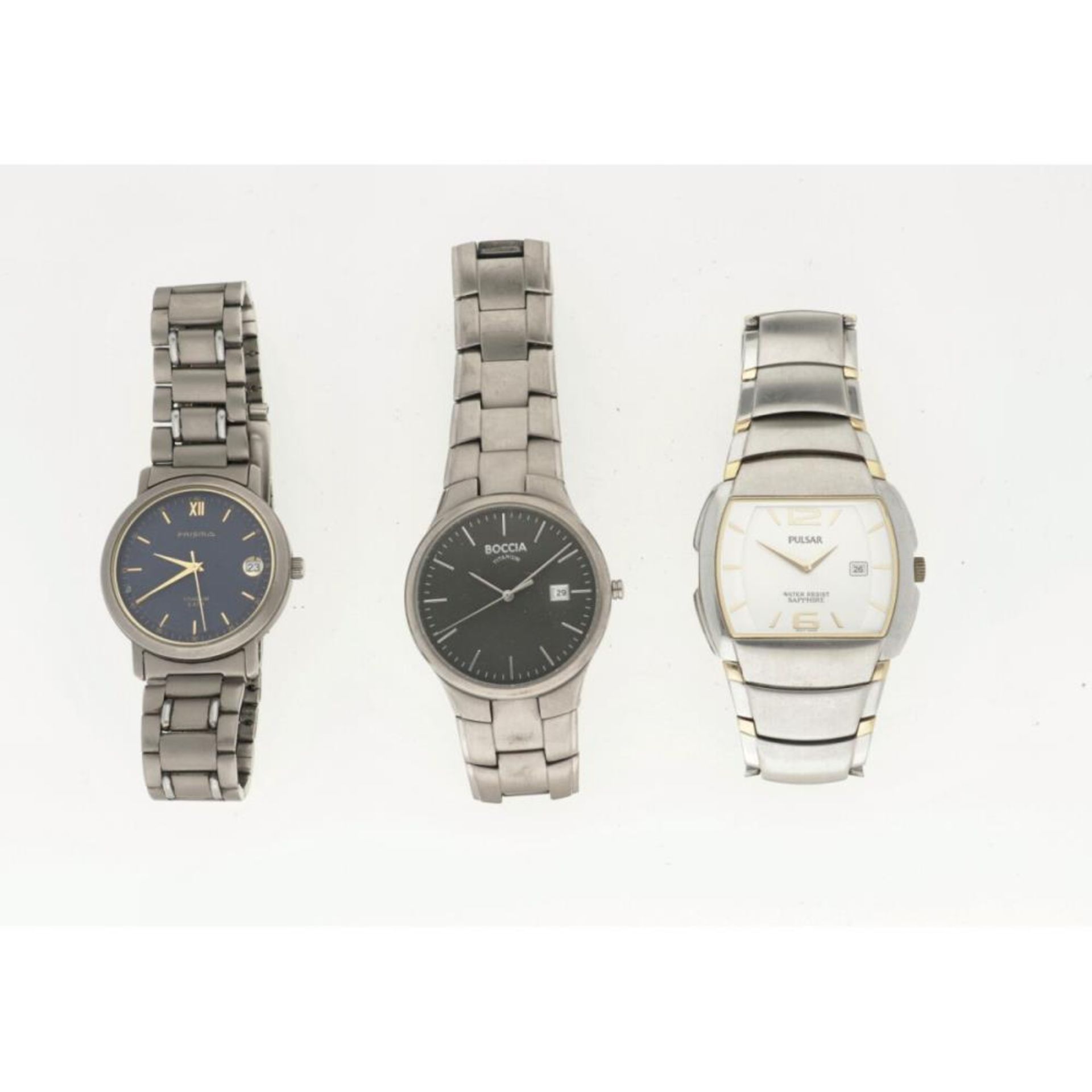 Lot (3) men's watches.