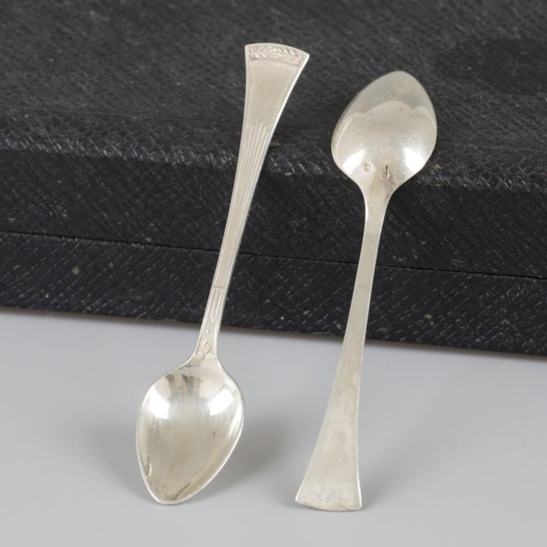 12-piece set silver coffee spoons. - Bild 5 aus 5