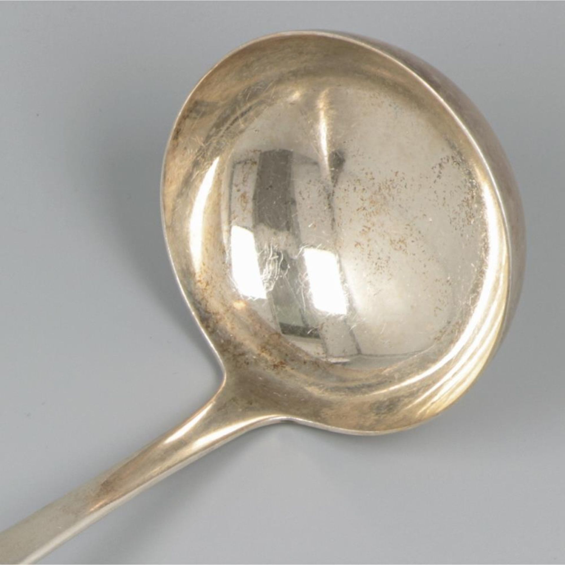 Soup ladle silver. - Bild 4 aus 6