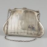 Evening purse silver.