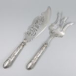 2-piece fish cutlery silver.