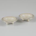 2-piece salt cellar set silver.