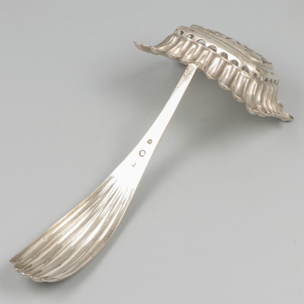 Silver sifter spoon. - Image 4 of 5