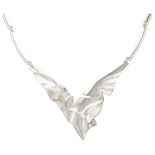 Sterling silver Finnish design necklace for Lapponia.