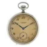 S. Vaessen, Heerlen Lever-Escapement 255549 - Men's pocket watch - approx. 1925.
