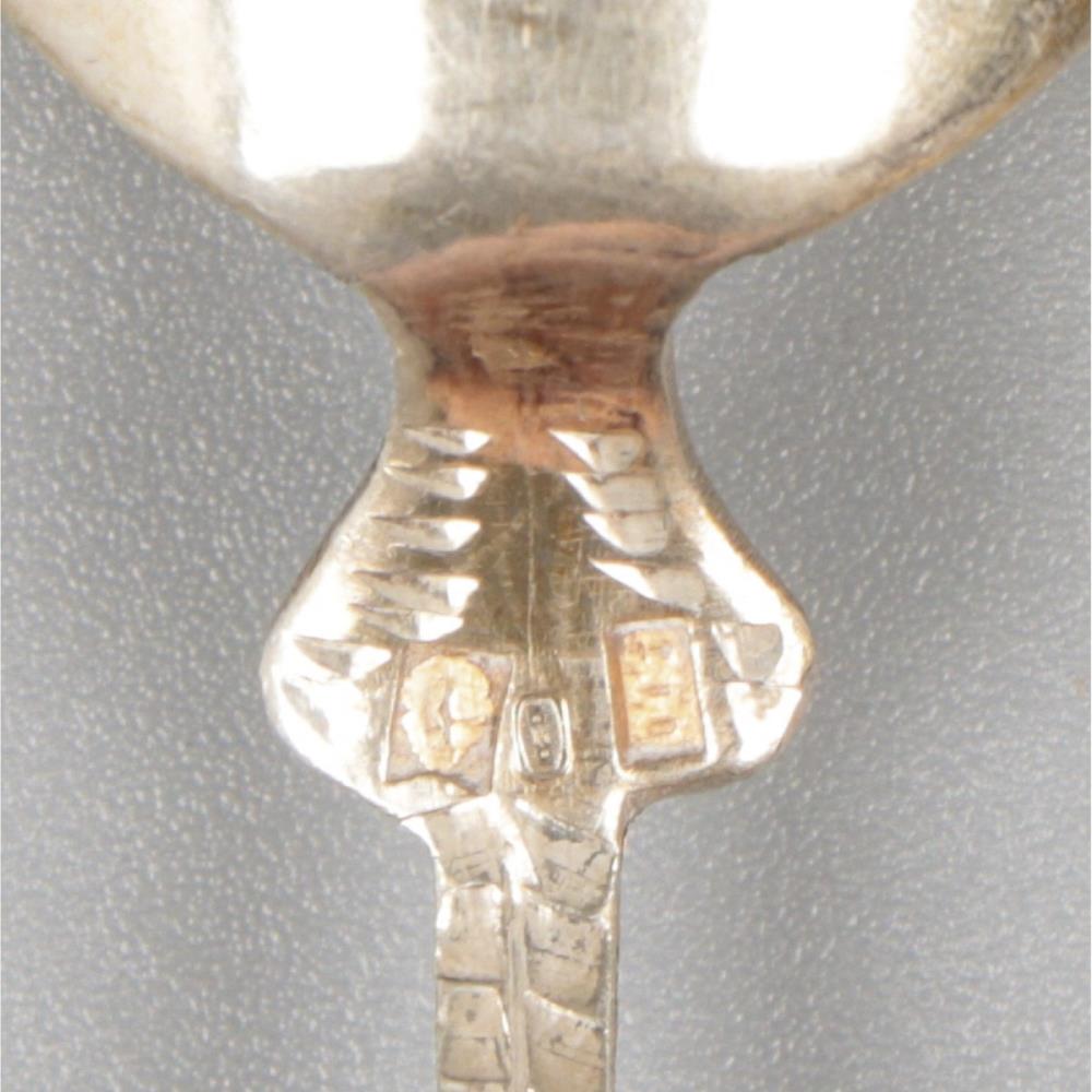 6-piece set of spoons silver. - Image 6 of 6