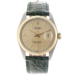 Rolex Datejust - Linen Doorstep Dial 1601 - Men's watch - ca. 1972.