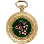 Savonette Lever Escapement - Ladies pocket watch - approx. 1890.