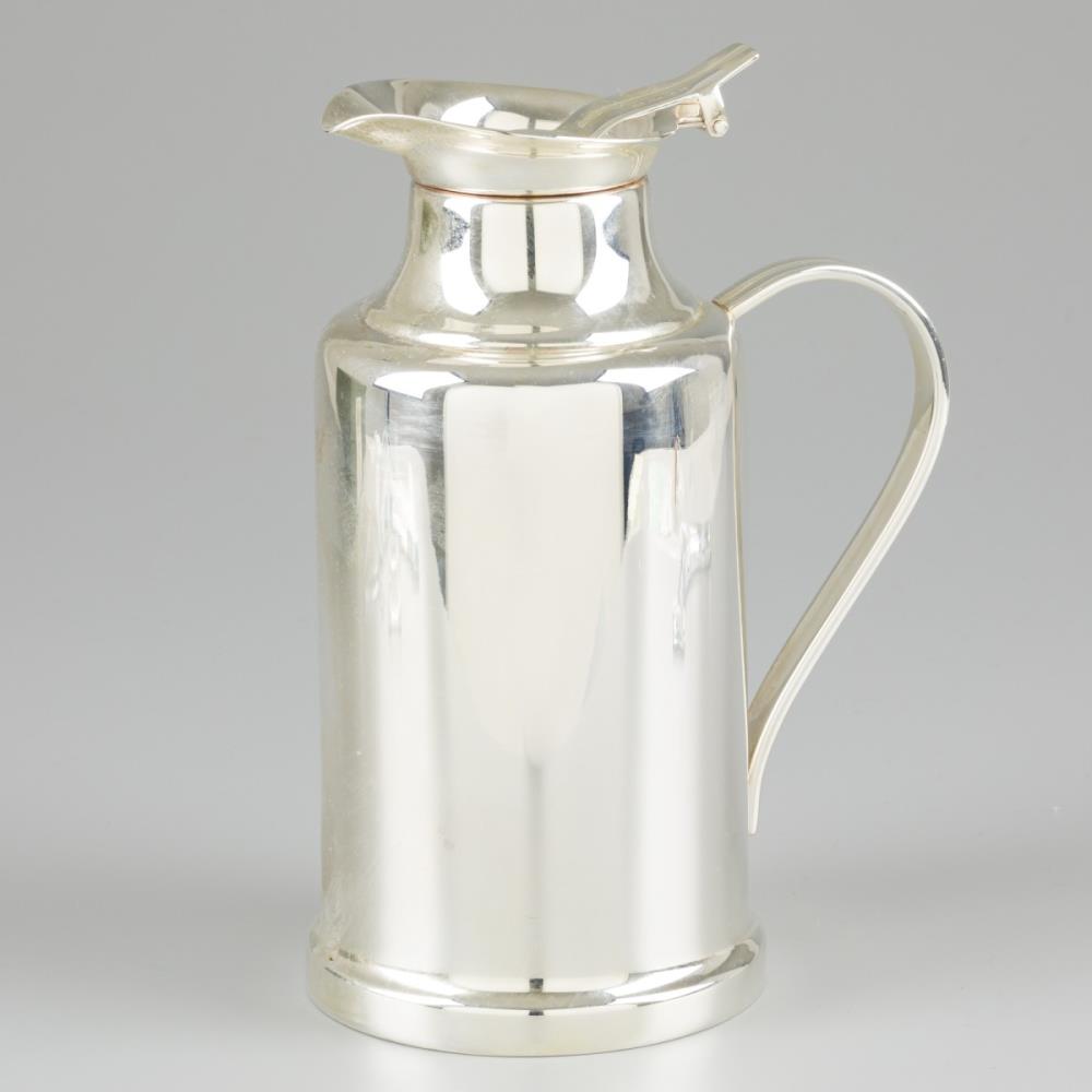 Thermos jug Christofle, model Bagatelle / Albi Large, silver-plated. - Image 2 of 7