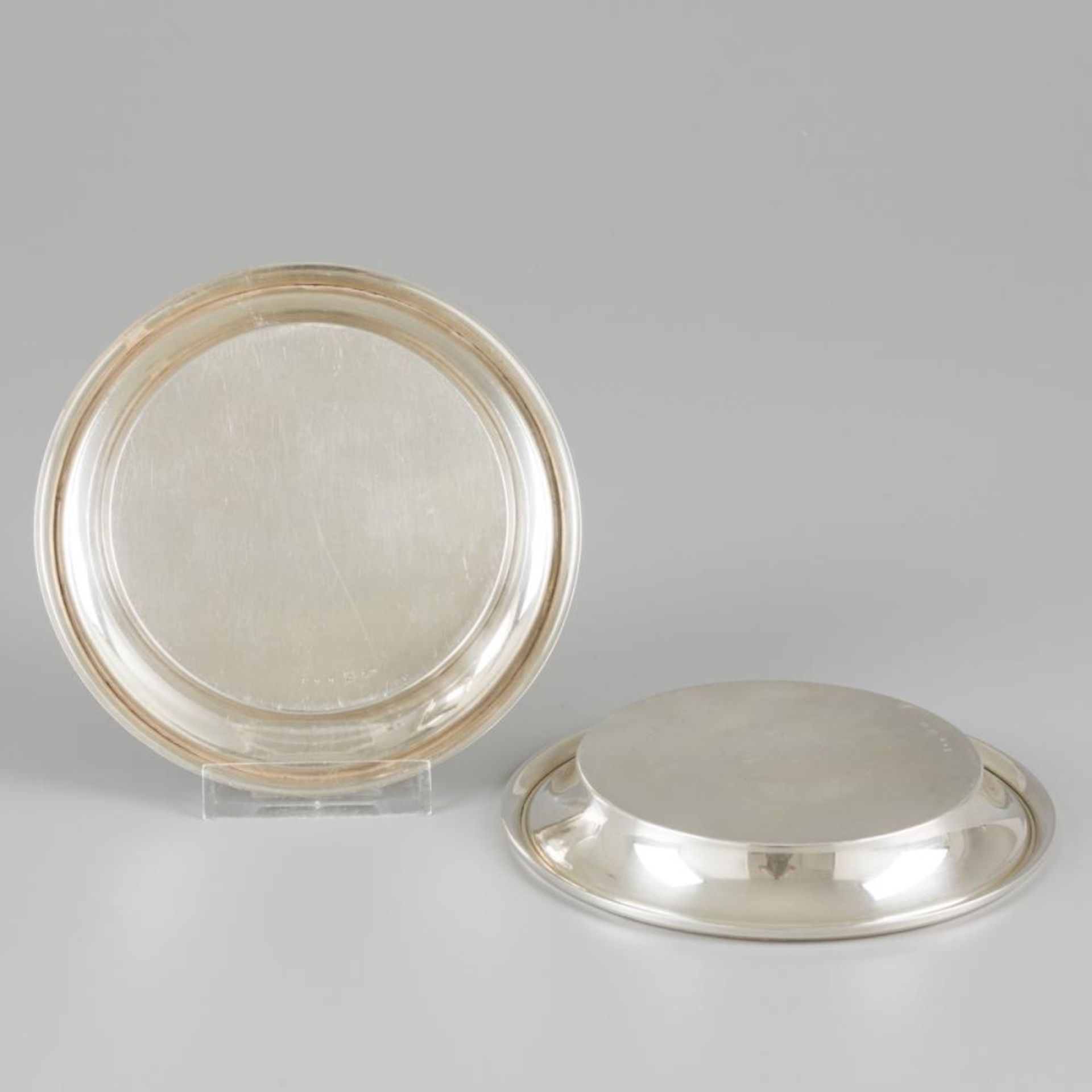 2-piece set of bottle trays silver. - Image 2 of 5