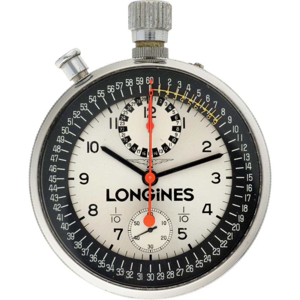 Longines Rattrapante 8350 Mexico Olympics 1968 - Men's pocket watch