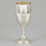 Prize goblet "Uiverbeker" silver.