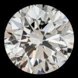 GIA certified 1.01 ct. round brilliant cut natural diamond.