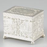 Tea caddy silver.