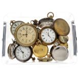 Lot pocket watches - Men's pocket watches.