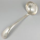 Soup ladle silver.