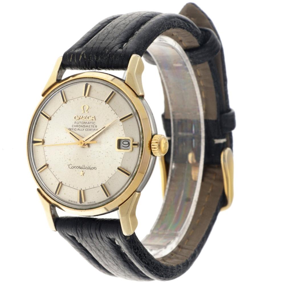 Omega Constellation Gold Cap Pie Pan 14381 - Men's watch - 1966. - Bild 2 aus 6