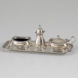 Condiment set silver.