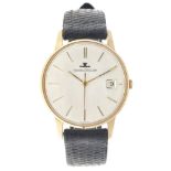 Jaeger-LeCoultre Linnen dial 21002 - Men's watch - 1967.