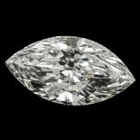 GIA certified 1.07 ct. marquise brilliant cut natural diamond.