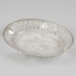Silver biscuit bowl.