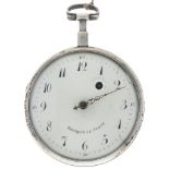 Bourquin le Jeune 625 Verge Fusee - Men's pocket watch - approx. 1800.