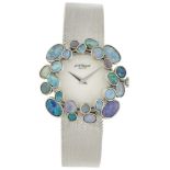 Chopard Mother of Pearl & Opal dress watch 88956 - Ladies watch.