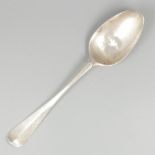 Dinner spoon (Breda, Adrianus van Beugen 1776-1807) silver.