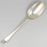 Dinner spoon (Zwolle, Cornelis Stegman 1756-1792) silver.