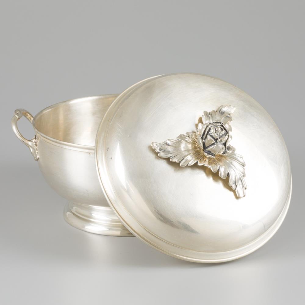 Serving bowl / tureen silver. - Image 2 of 7