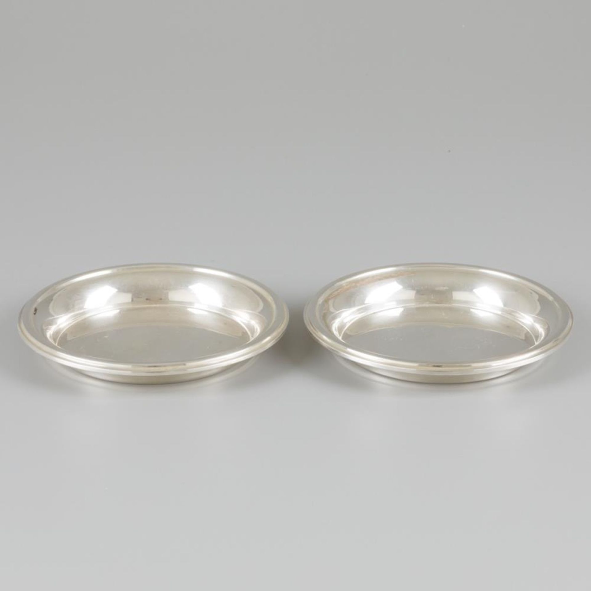 2-piece set of bottle trays silver. - Image 3 of 5