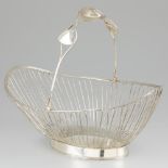 Bread basket (Utrecht, Nicolaas van Voorst 1782 -1811) silver.