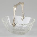 Delicacy basket with silver handle.