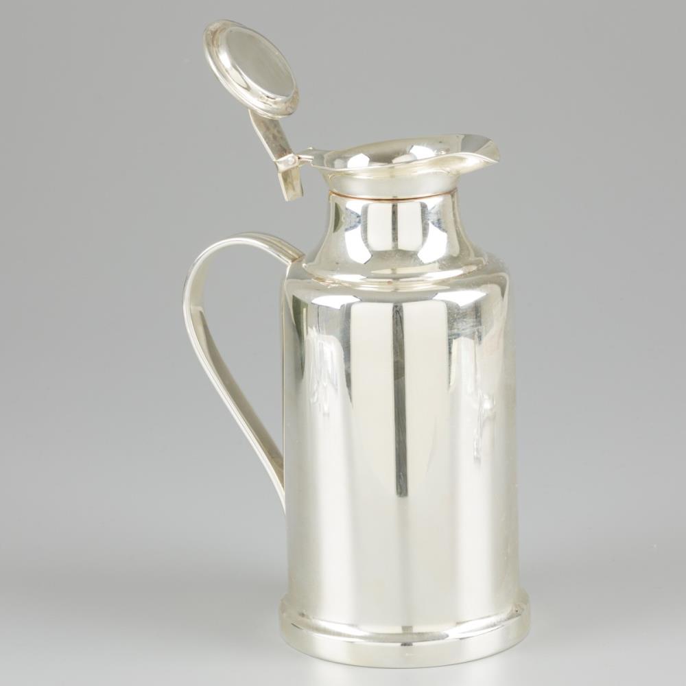 Thermos jug Christofle, model Bagatelle / Albi Large, silver-plated. - Image 3 of 7